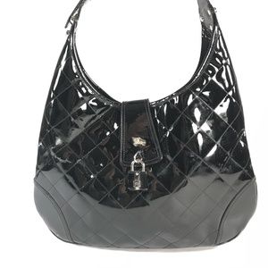 Burberry Brooke Quilted Black Patent